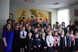 Урок мужества в Православной гимназии Ковчег г. Щелково
