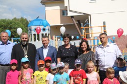 Открытие детской площадки в г. Яхроме